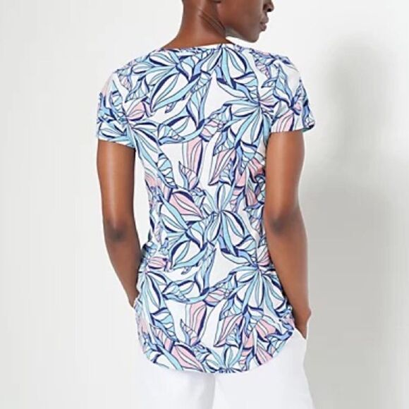 J Jason Wu Knit Scoop Neck Tee - Picture 2 of 4